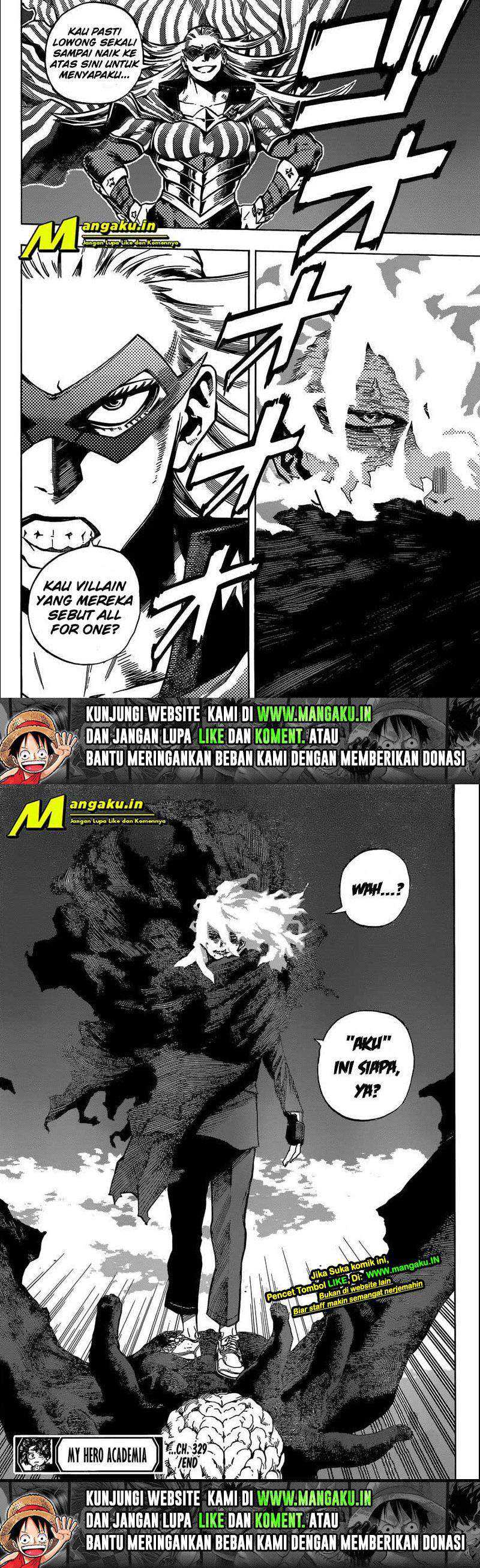 Boku No Hero Academia Chapter 329