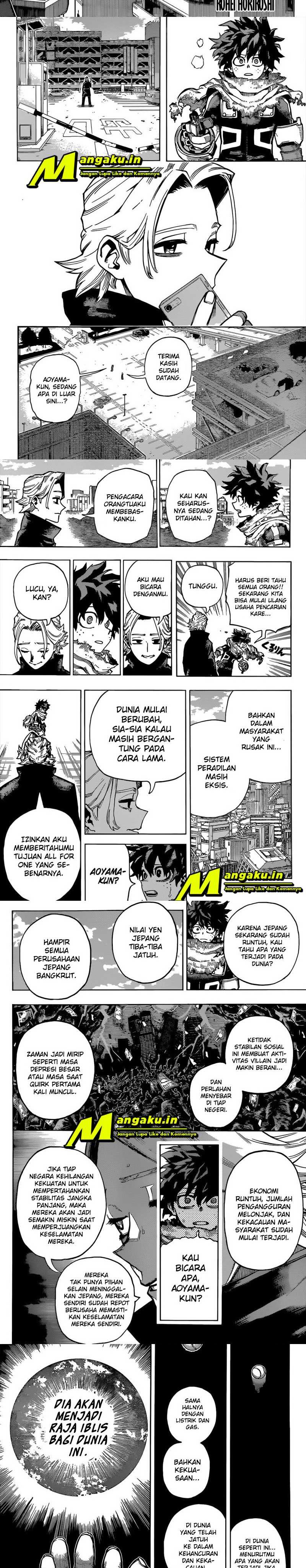 Boku No Hero Academia Chapter 343