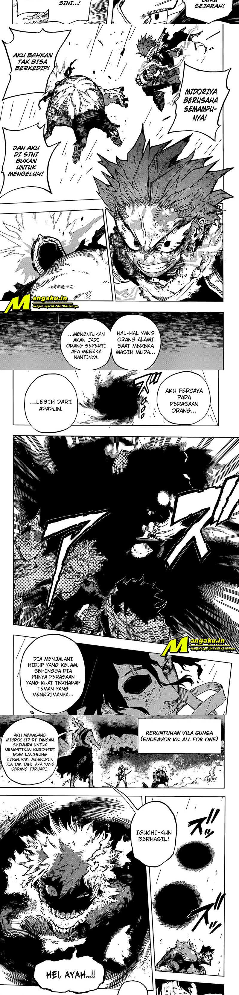 Boku No Hero Academia Chapter 374