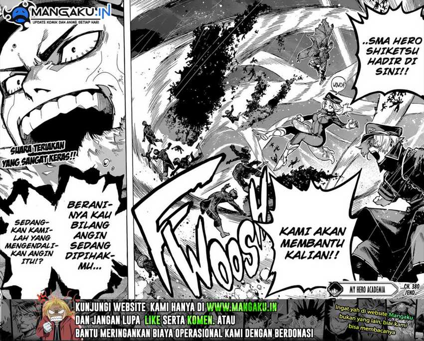 Boku No Hero Academia Chapter 380