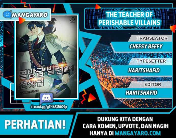 The Teacher Of Perishable Villains Chapter 19.2