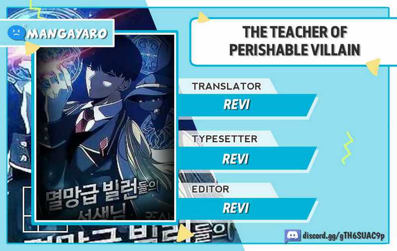 The Teacher Of Perishable Villains Chapter 2