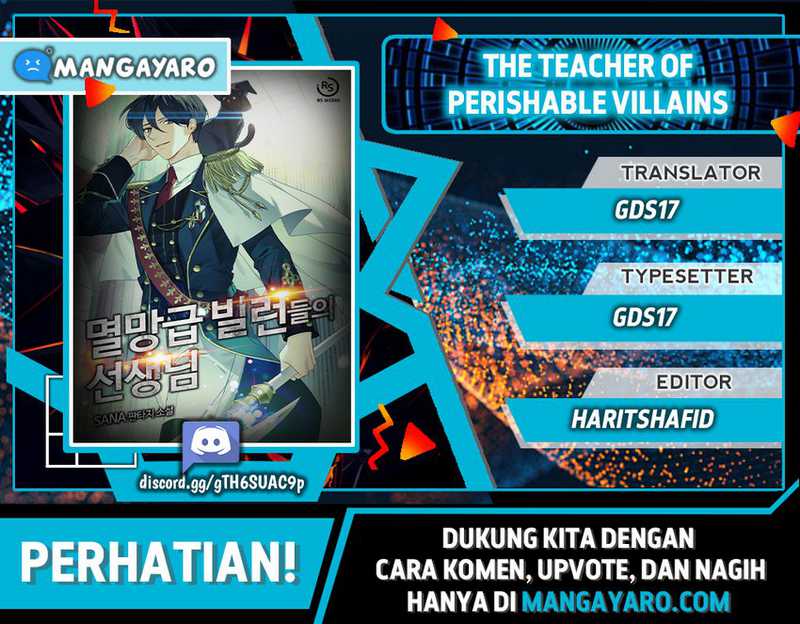 The Teacher Of Perishable Villains Chapter 22.1