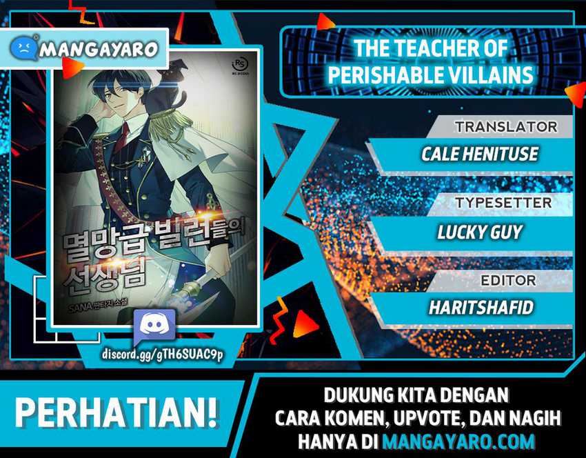 The Teacher Of Perishable Villains Chapter 26.2