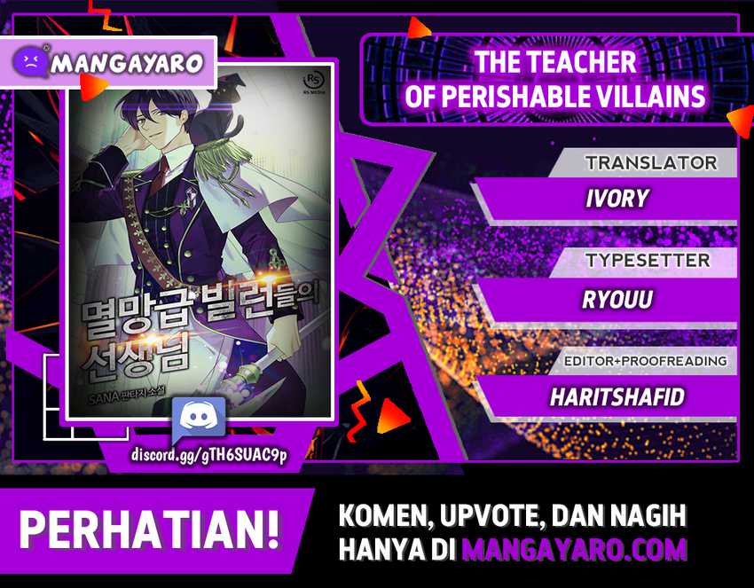 The Teacher Of Perishable Villains Chapter 29