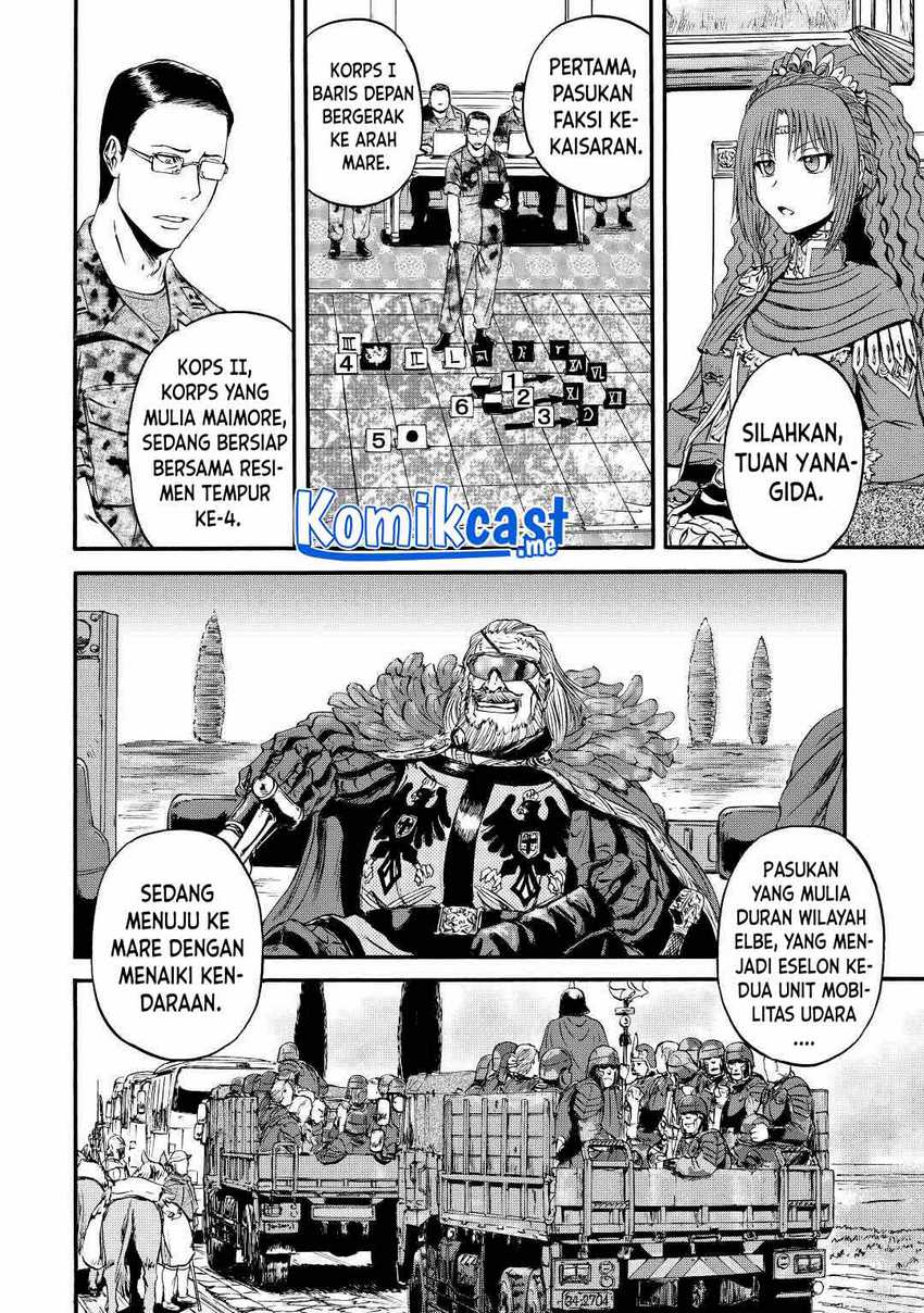 Gate Jietai Kare No Chi Nite, Kaku Tatakeri Chapter 116