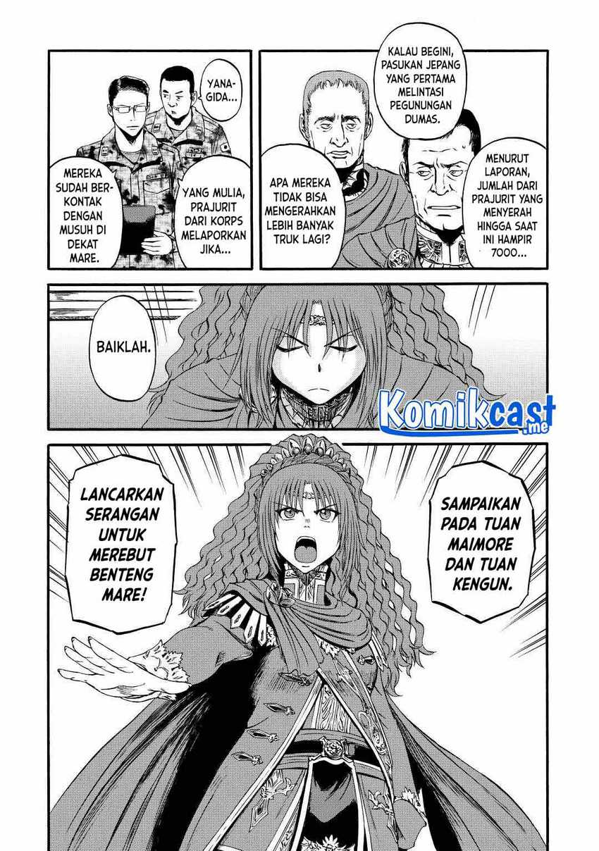 Gate Jietai Kare No Chi Nite, Kaku Tatakeri Chapter 116