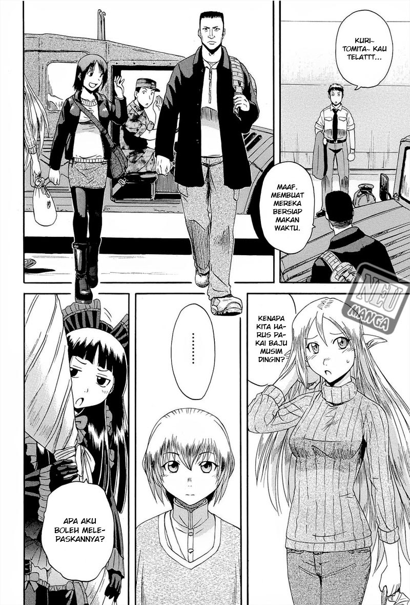 Gate Jietai Kare No Chi Nite, Kaku Tatakeri Chapter 16