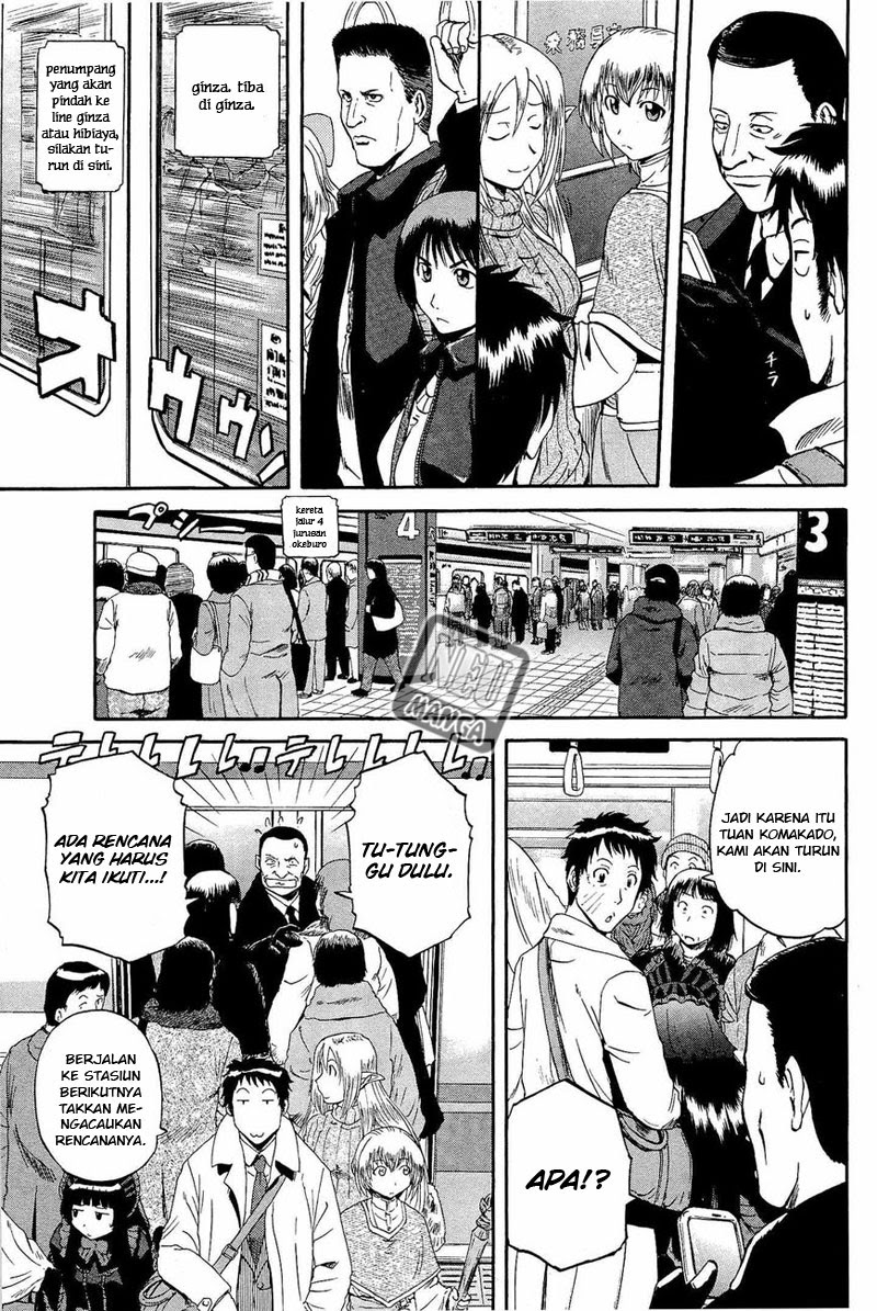 Gate Jietai Kare No Chi Nite, Kaku Tatakeri Chapter 19