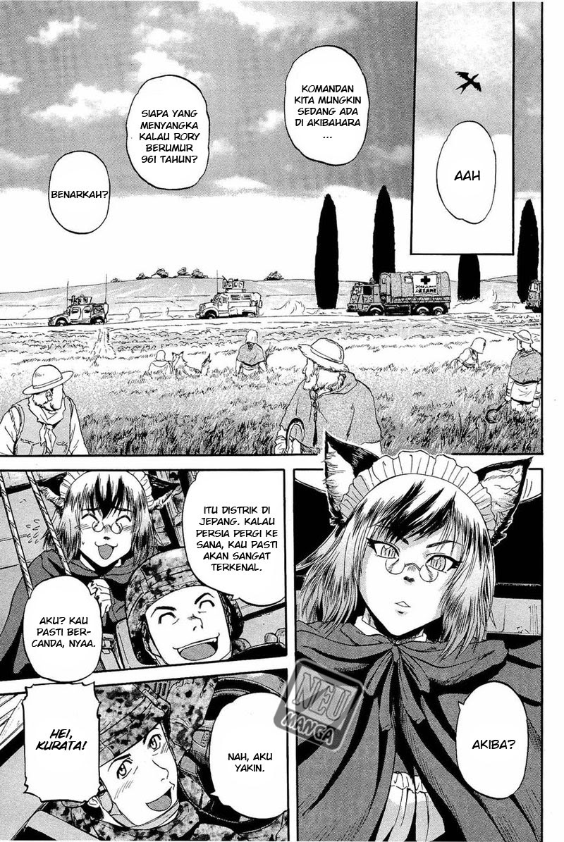 Gate Jietai Kare No Chi Nite, Kaku Tatakeri Chapter 20