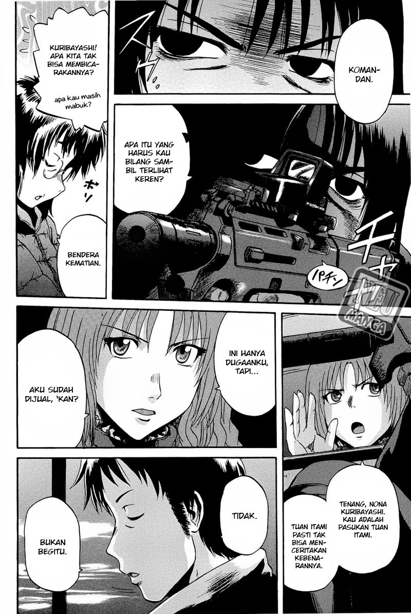 Gate Jietai Kare No Chi Nite, Kaku Tatakeri Chapter 23