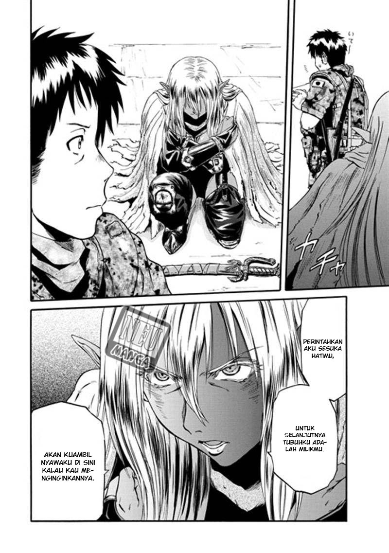 Gate Jietai Kare No Chi Nite, Kaku Tatakeri Chapter 38