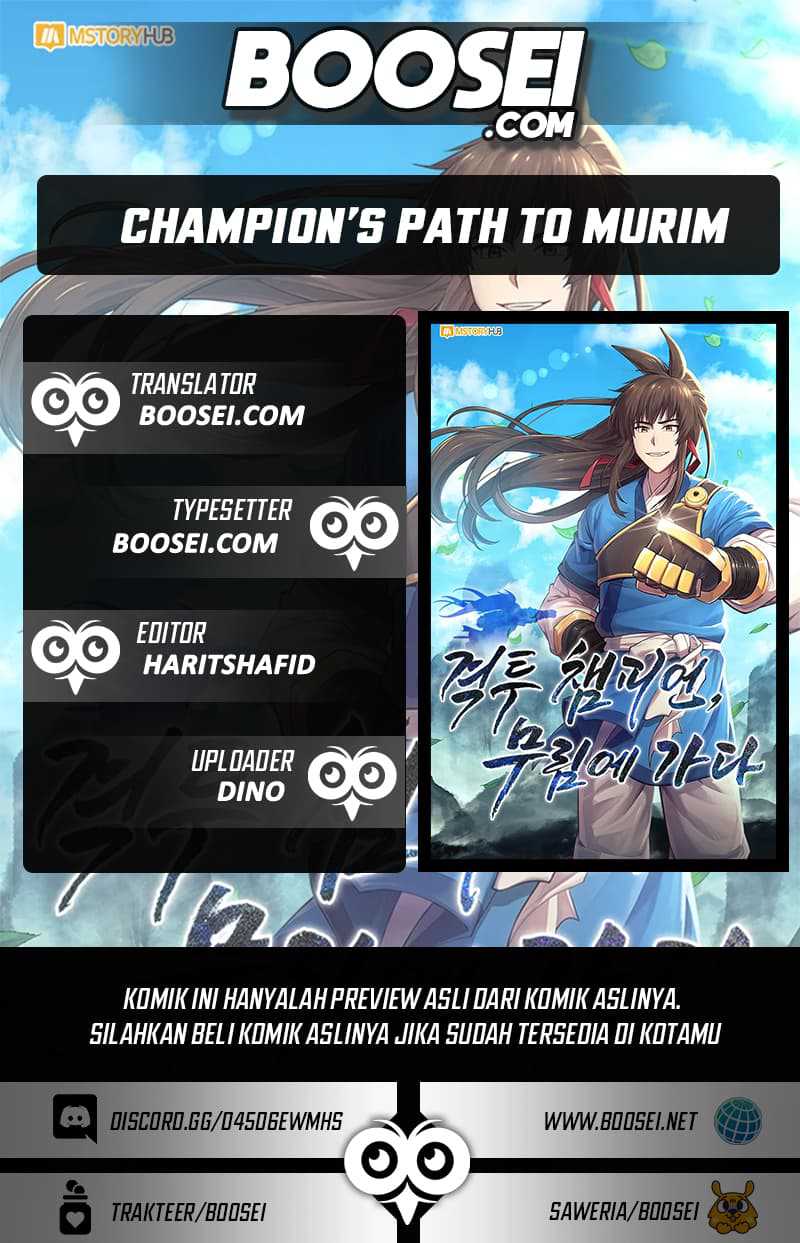 Champion’s Path To Murim Chapter 24