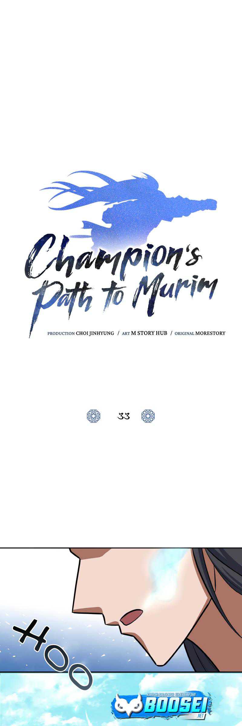 Champion’s Path To Murim Chapter 33