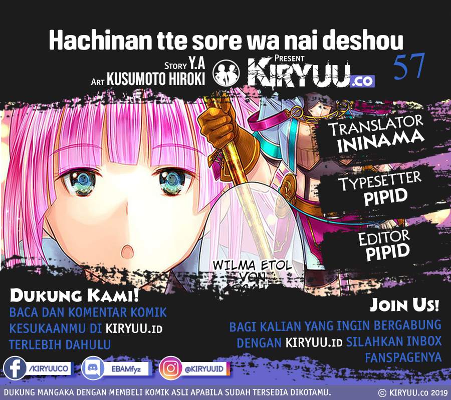 Hachinan Tte Sore Wa Nai Deshou Chapter 57