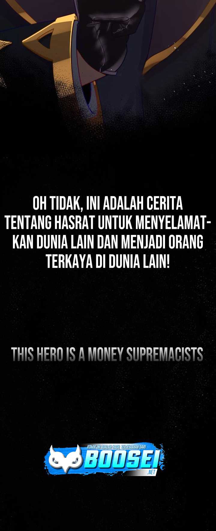 This Hero Is A Money Supremacist Chapter 0