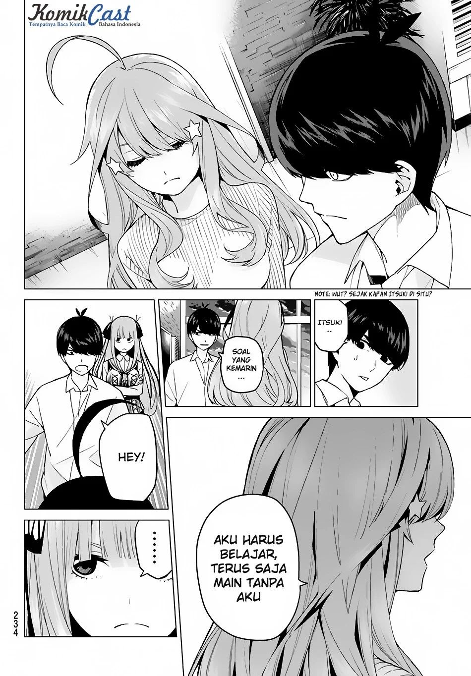 Go-toubun No Hanayome Chapter 16