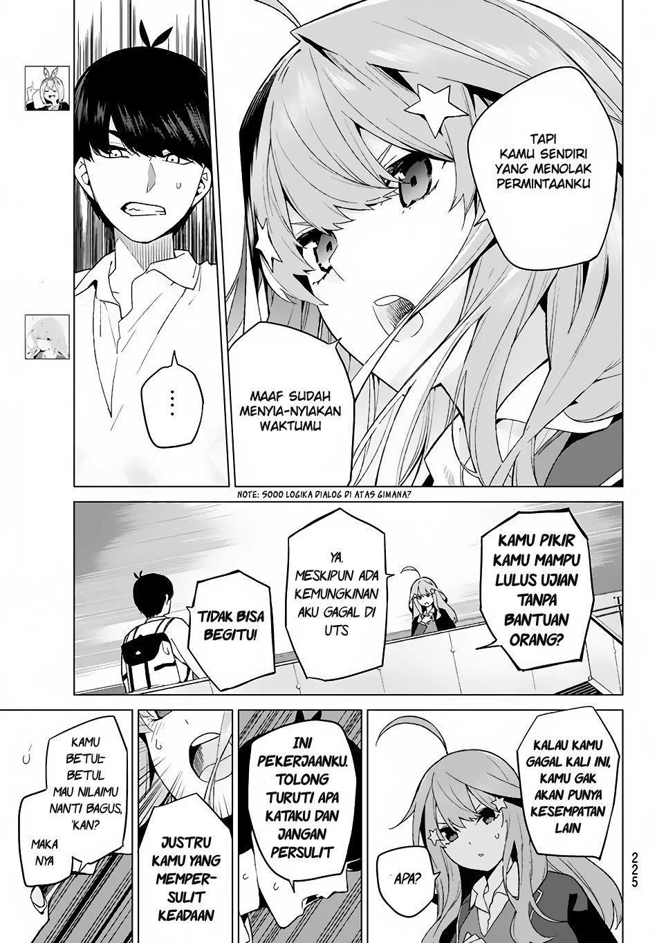 Go-toubun No Hanayome Chapter 16