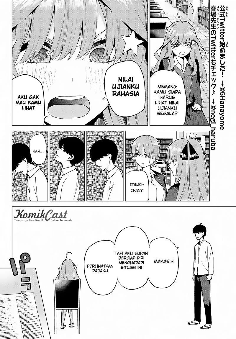 Go-toubun No Hanayome Chapter 20