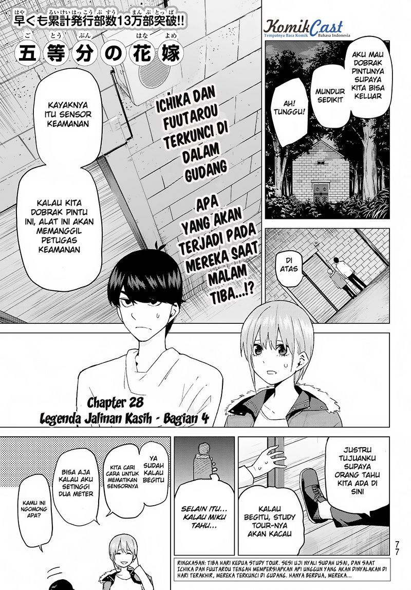 Go-toubun No Hanayome Chapter 28