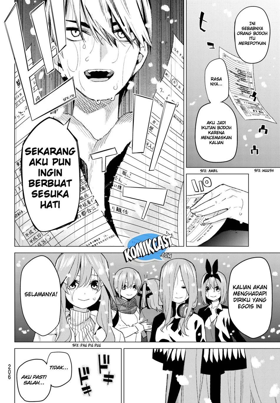 Go-toubun No Hanayome Chapter 50