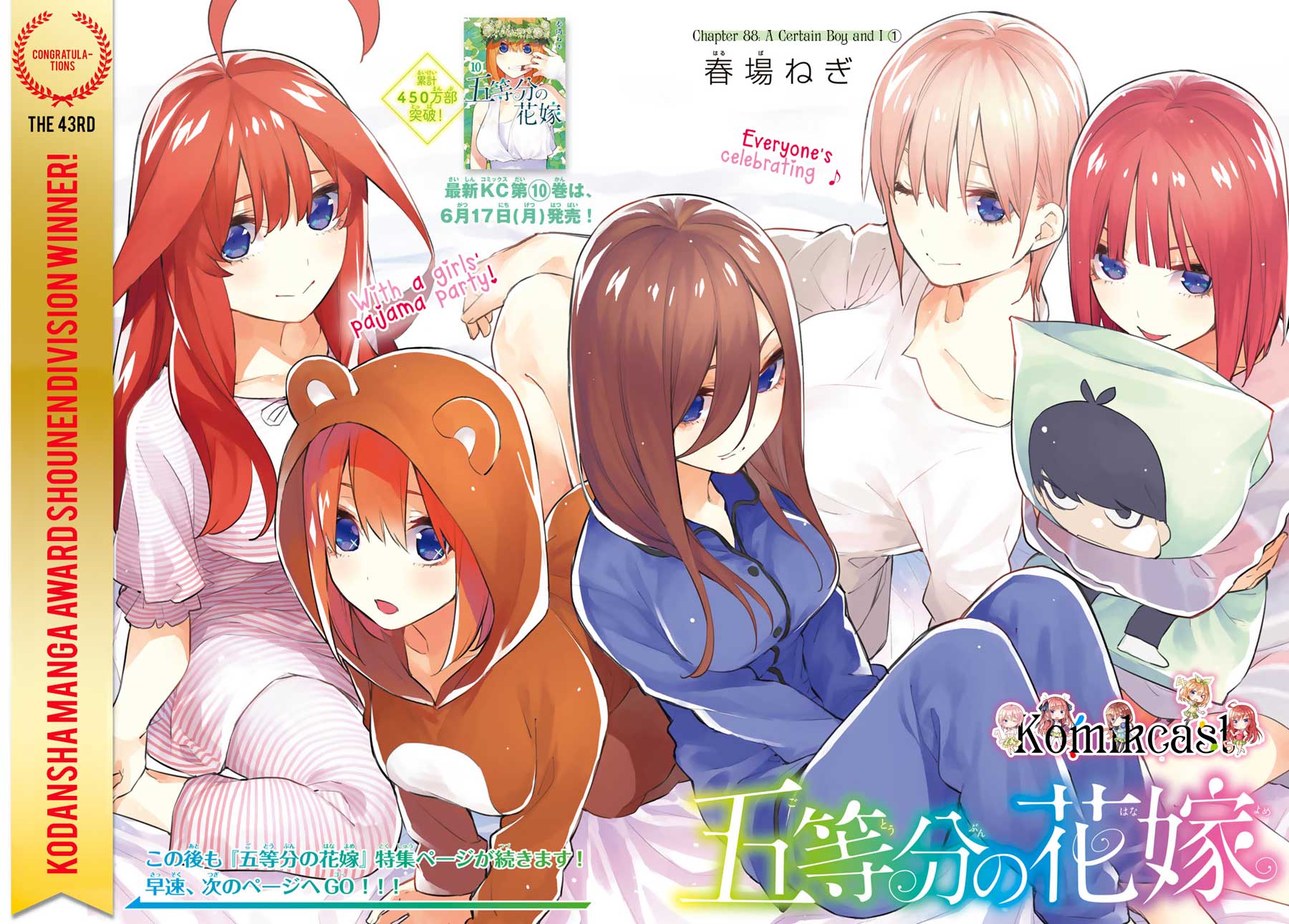 Go-toubun No Hanayome Chapter 88