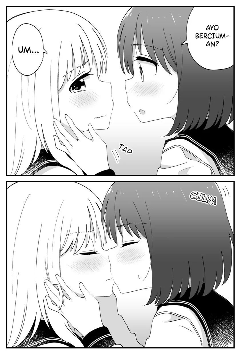 Hajimete Kisu Shita Toki No Onnanoko Futari No Hannou Chapter 0