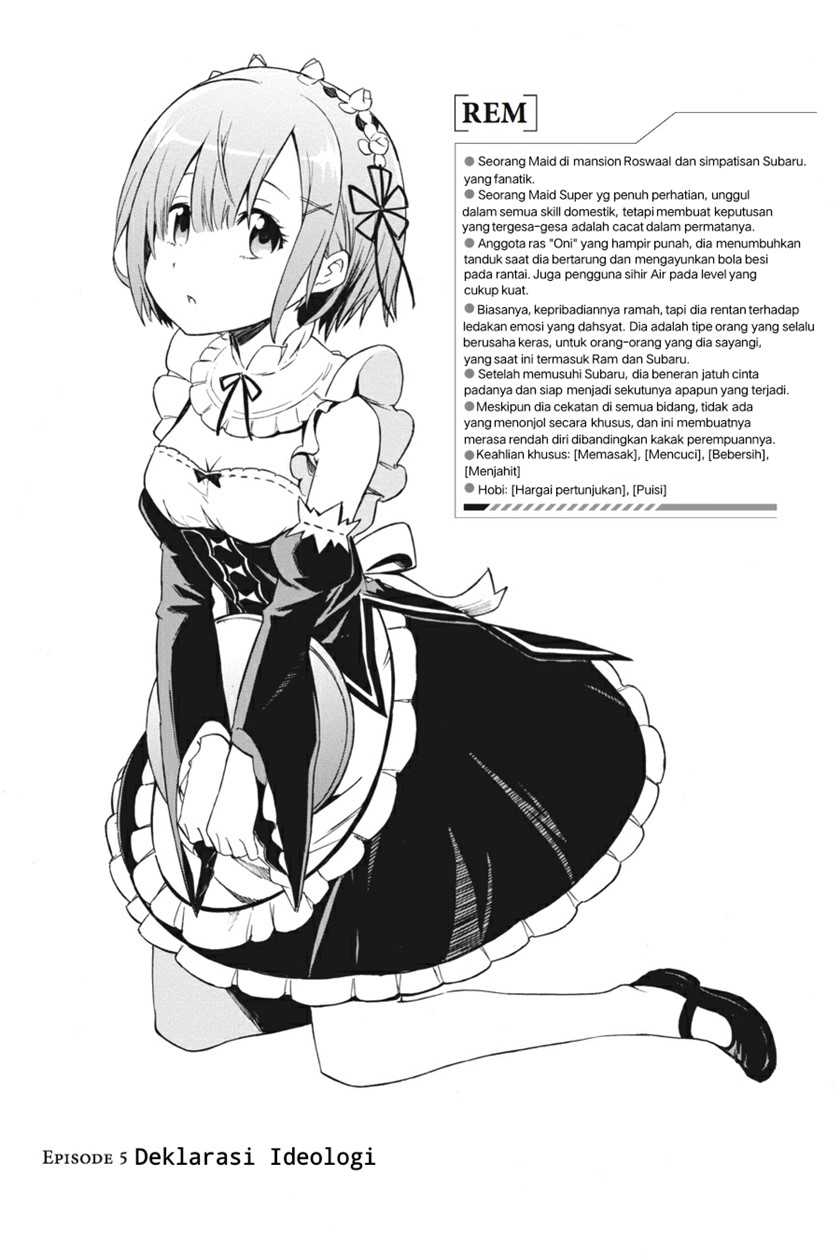 Re Zero Kara Hajimeru Isekai Seikatsu Daisanshou Truth Of Zero Chapter 5