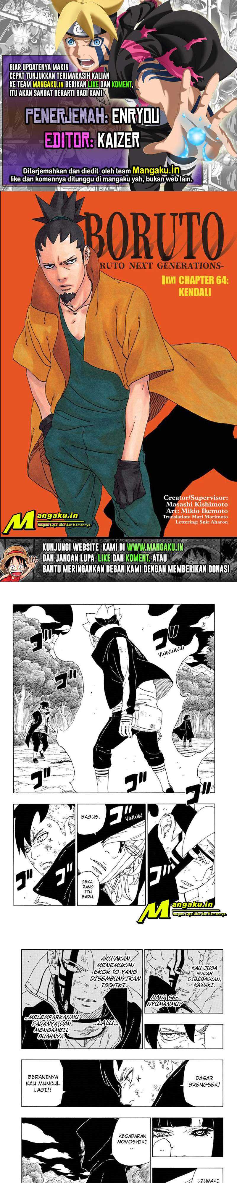 Boruto Naruto Next Generations Chapter 64.1