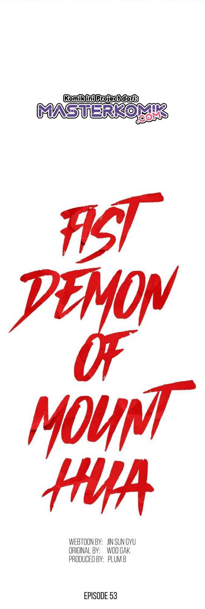 Fist Demon Of Mount Hua Chapter 53
