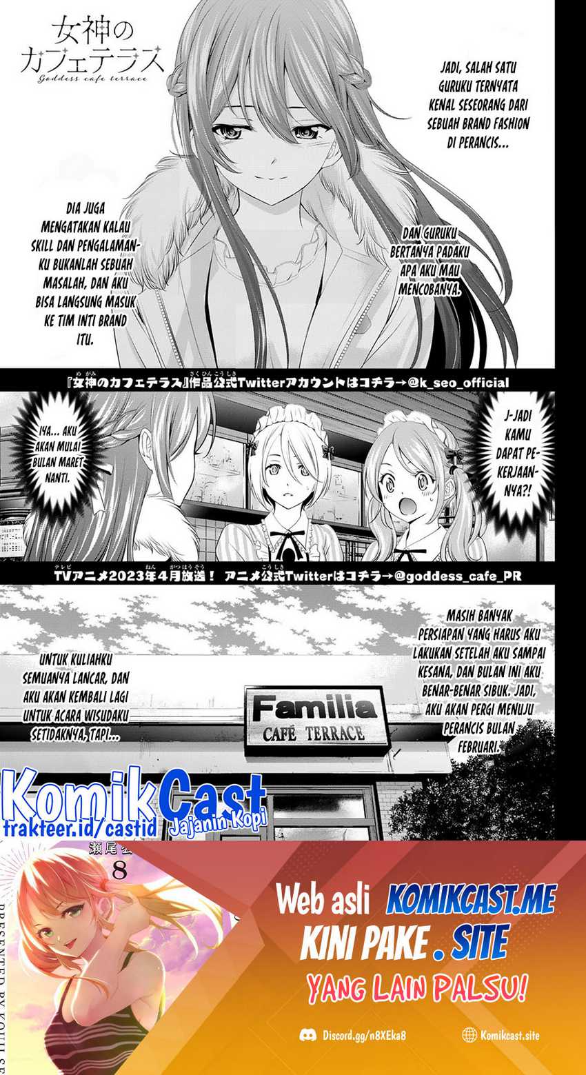 Megami No Kafeterasu Chapter 88