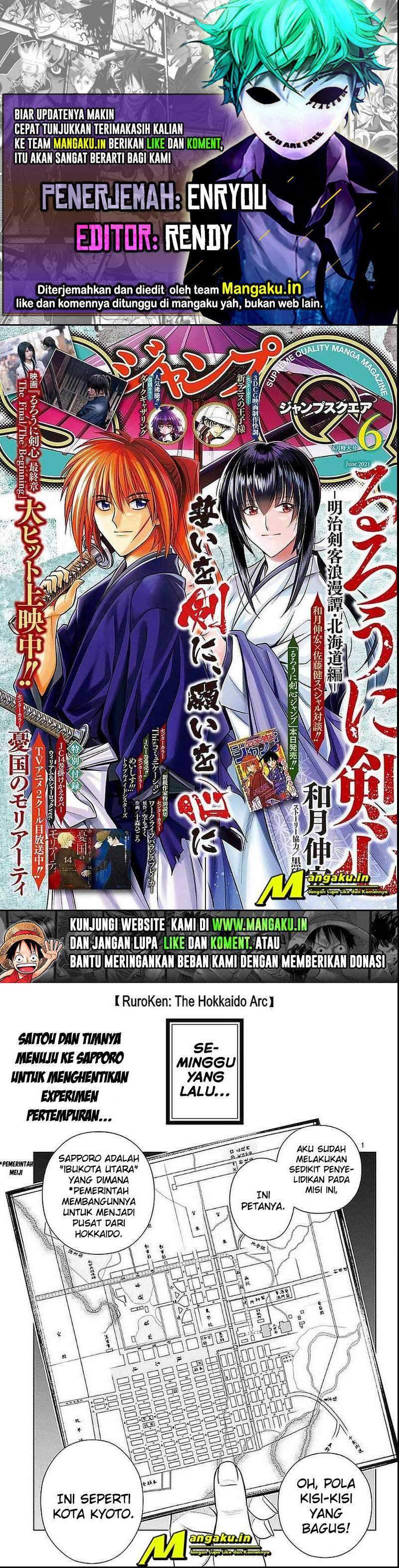 Rurouni Kenshin Hokkaido-hen Chapter 36