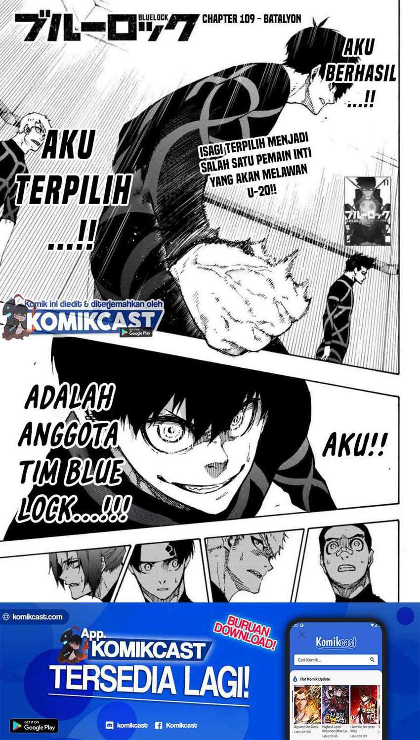 Blue Lock Chapter 109