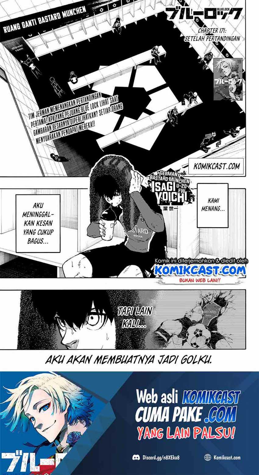 Blue Lock Chapter 171