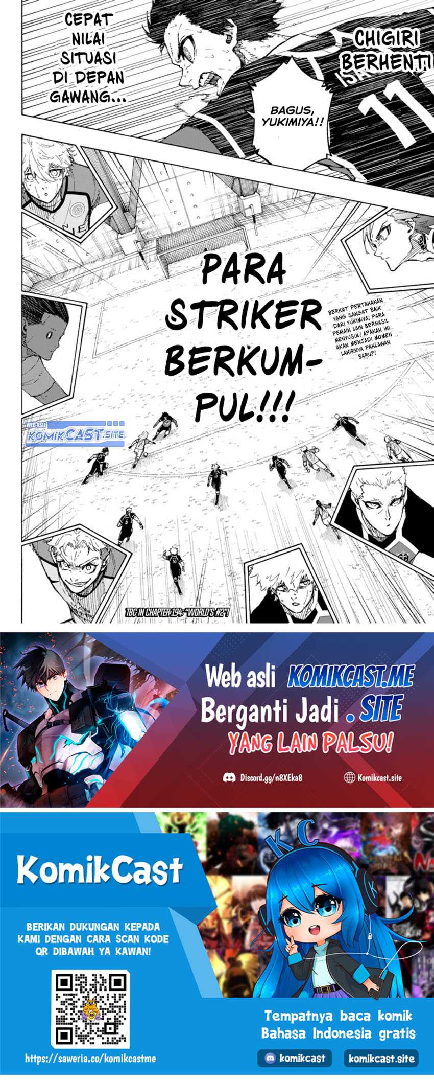 Blue Lock Chapter 193