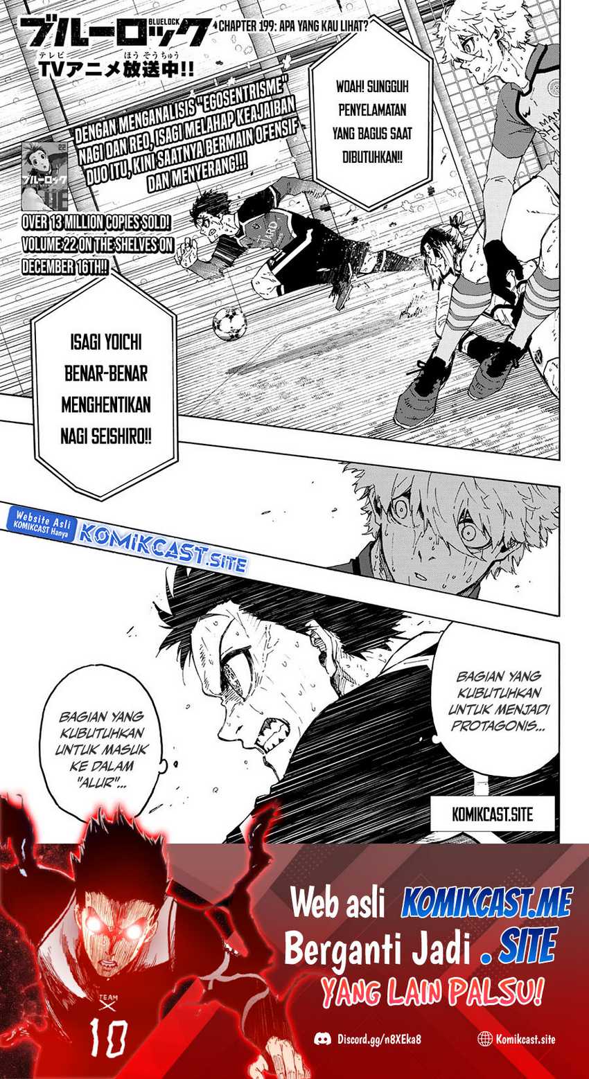 Blue Lock Chapter 199