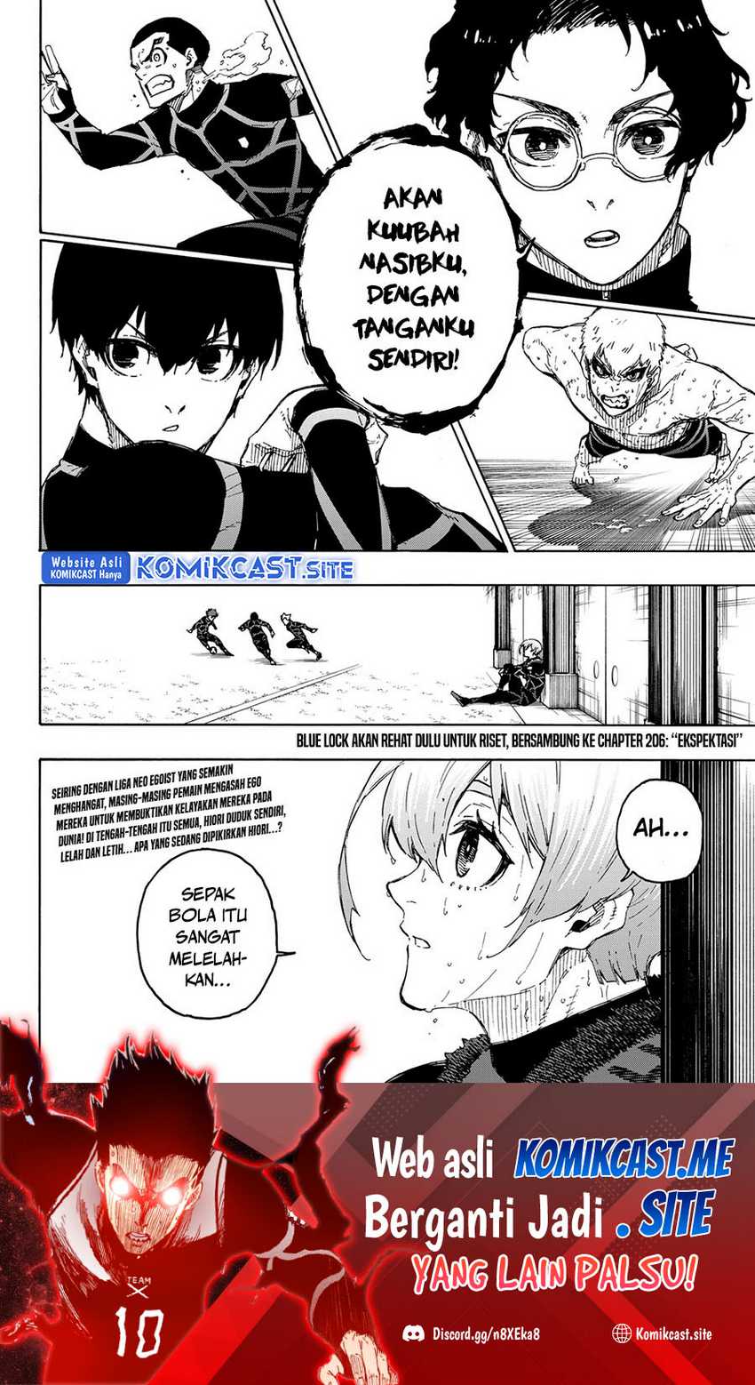 Blue Lock Chapter 205