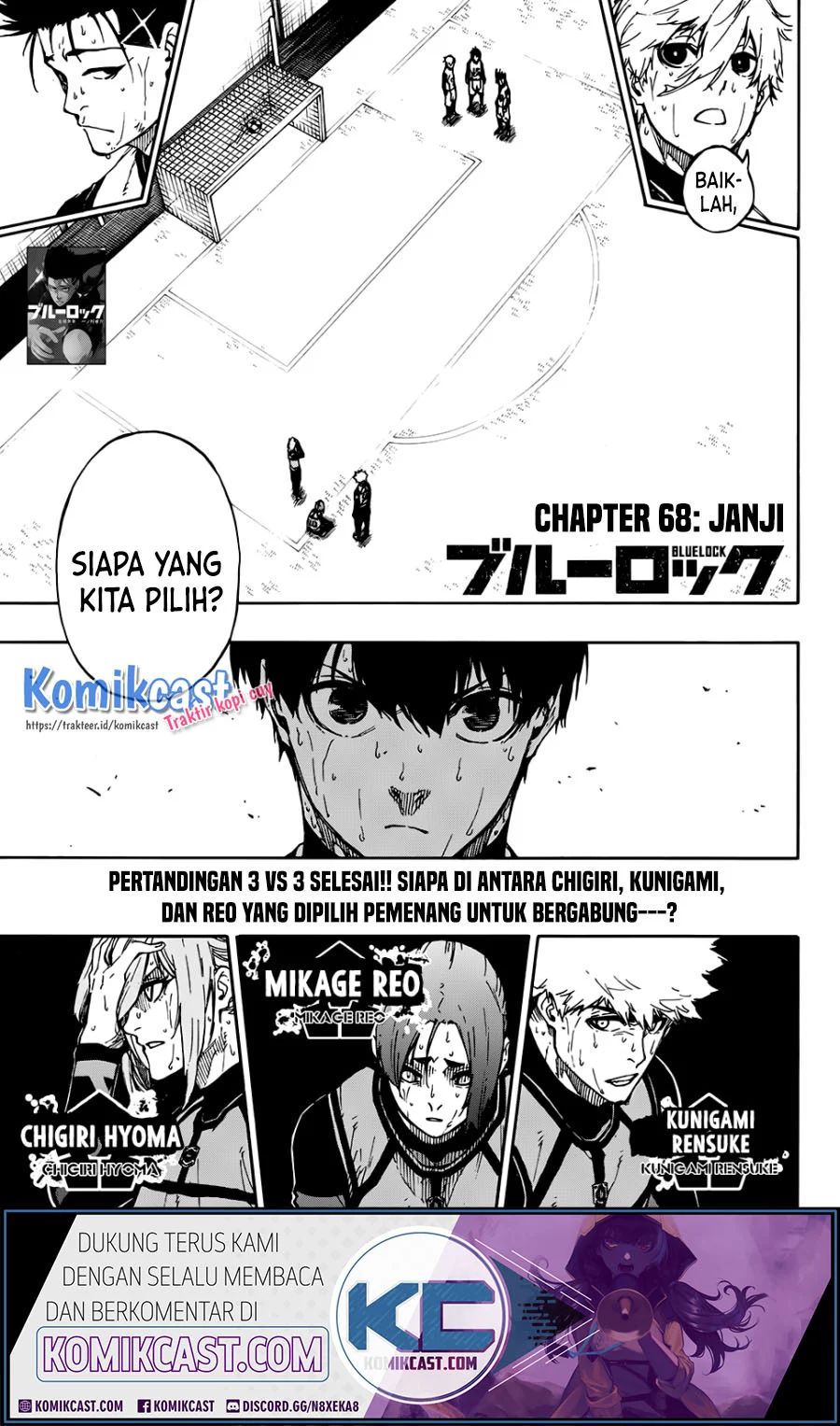 Blue Lock Chapter 68