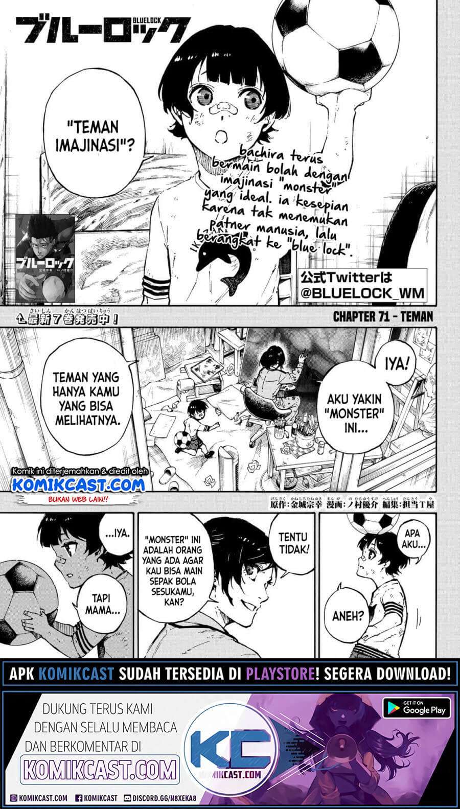 Blue Lock Chapter 71