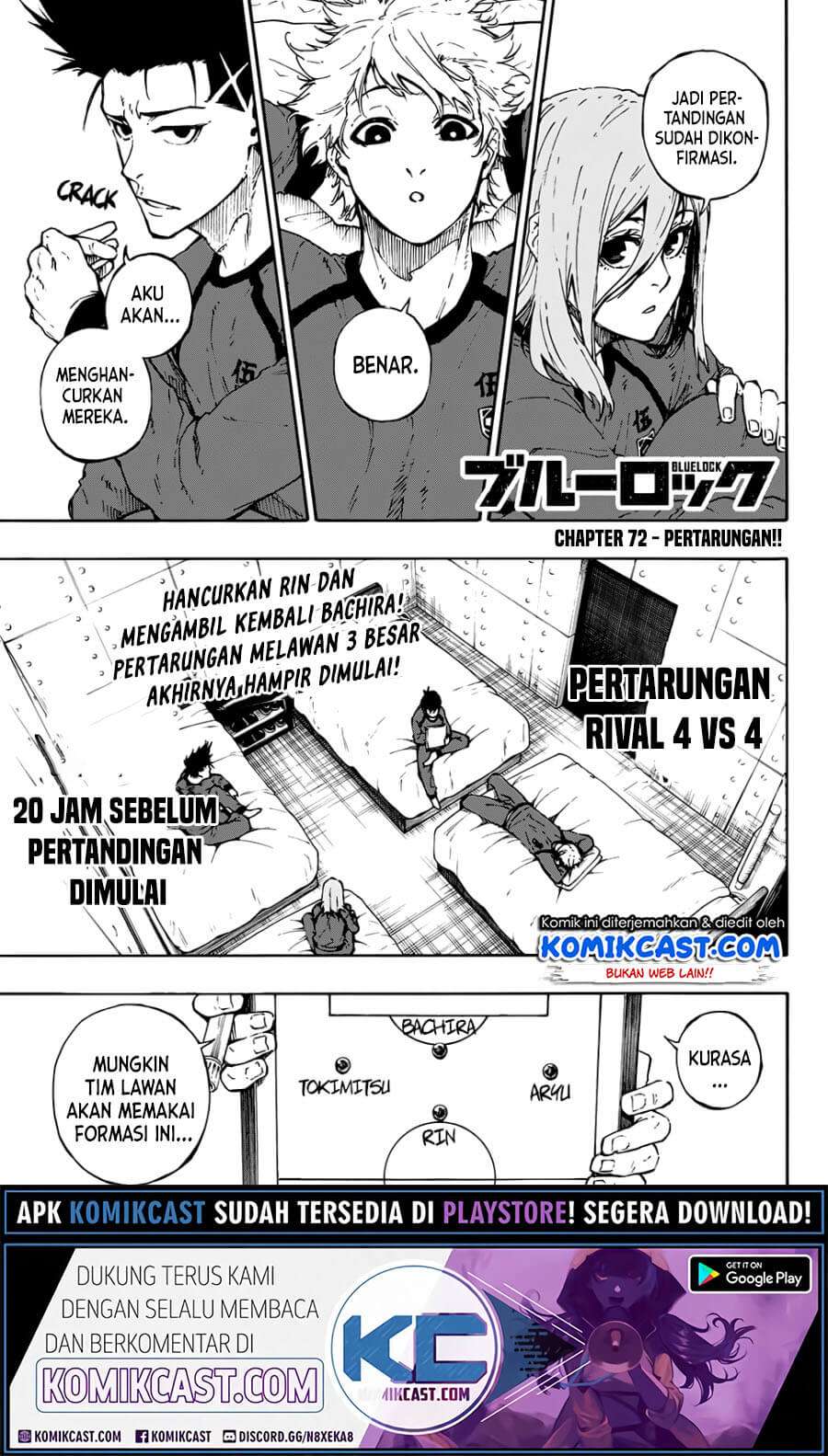 Blue Lock Chapter 72