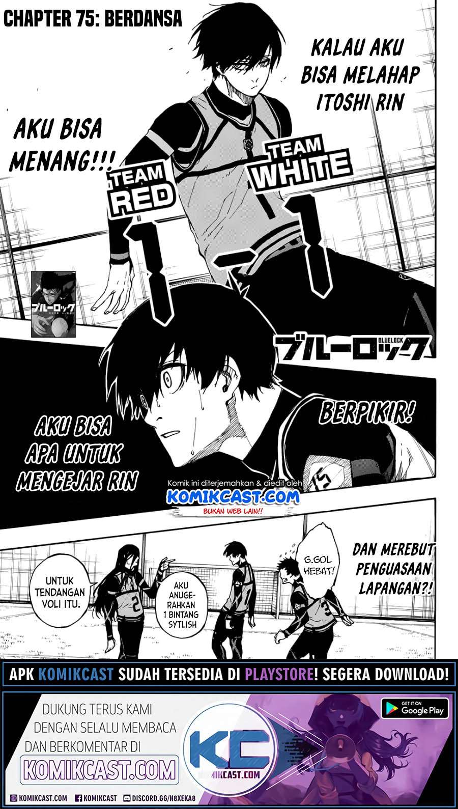 Blue Lock Chapter 75