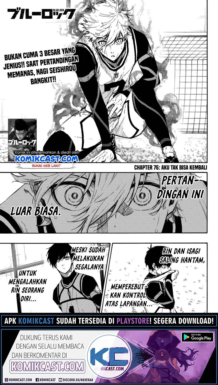 Blue Lock Chapter 76