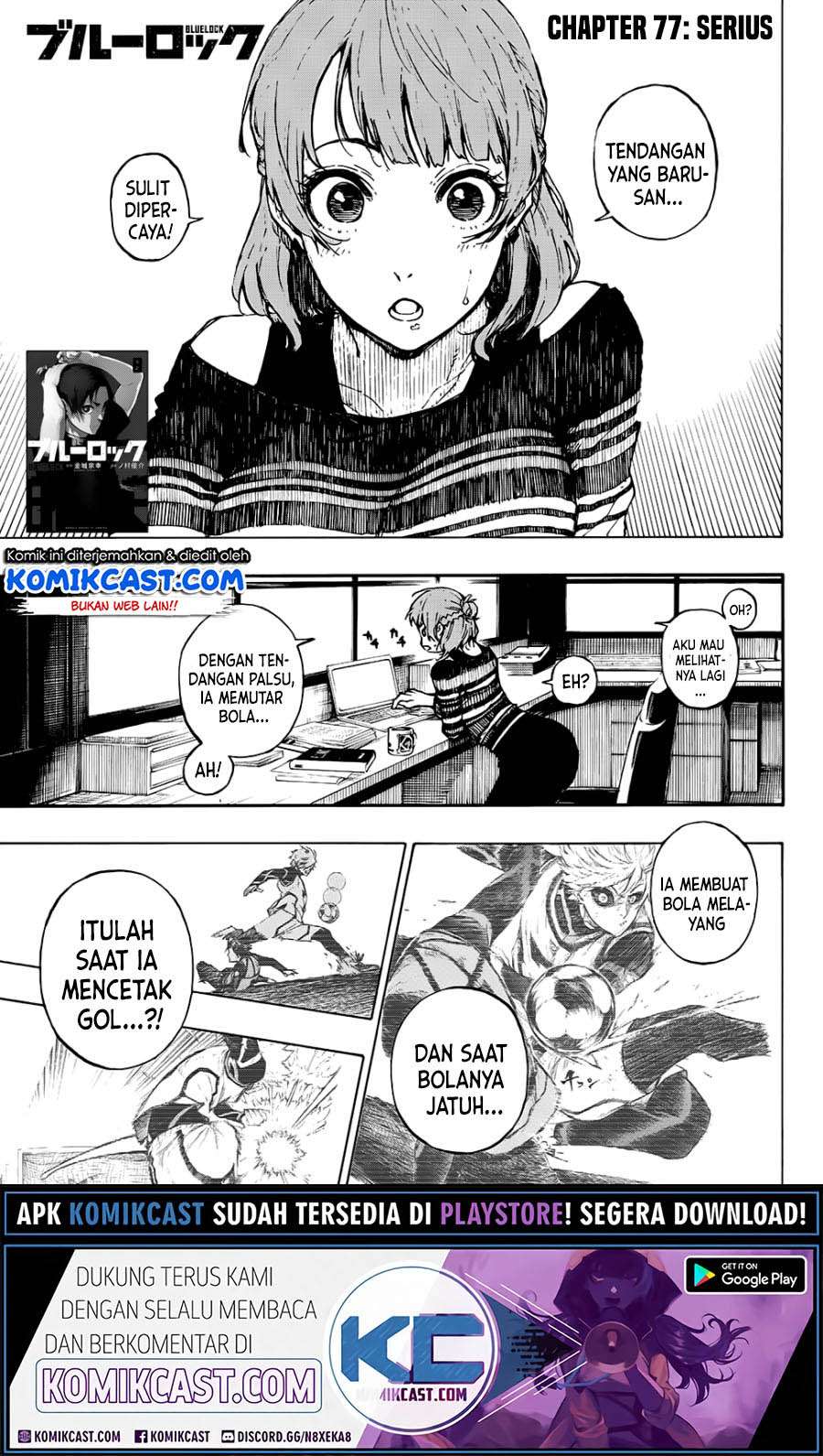 Blue Lock Chapter 77