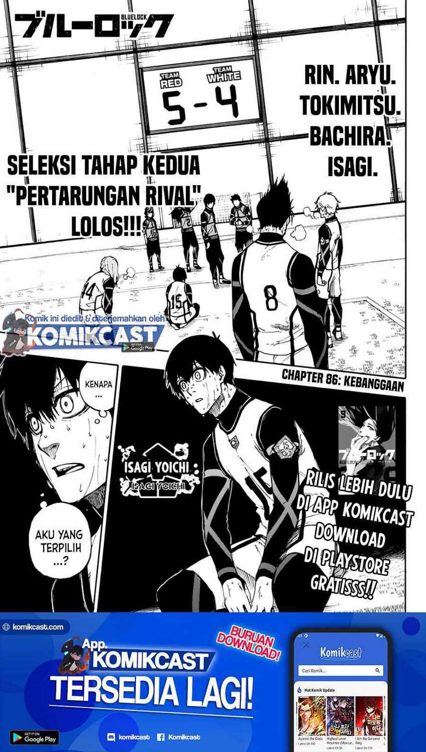 Blue Lock Chapter 86