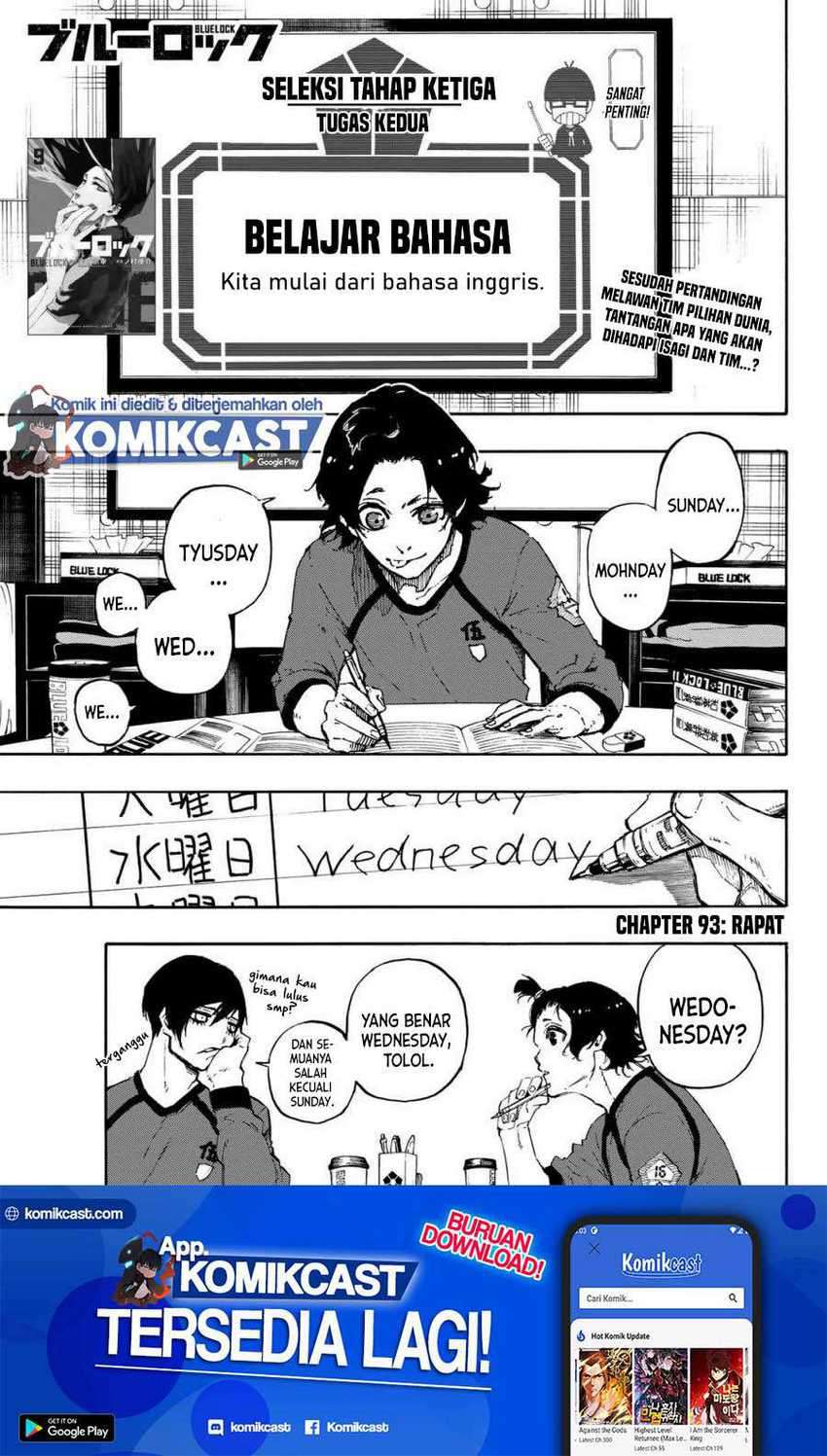 Blue Lock Chapter 93