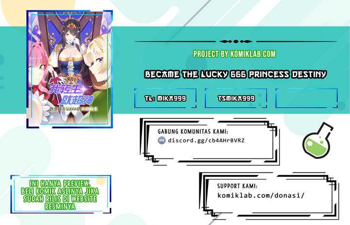Became The Lucky 666 Princess Destiny Chapter 7