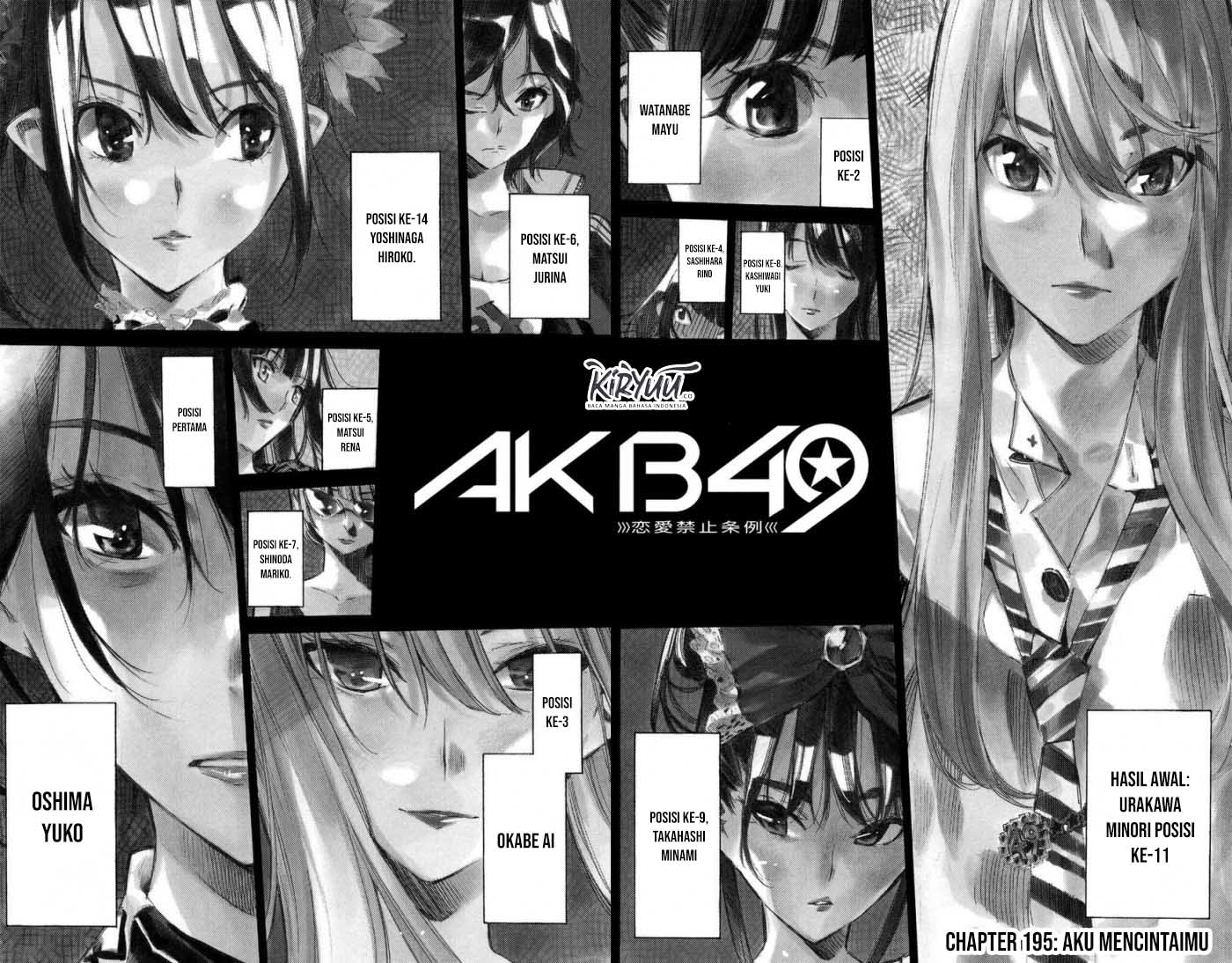 Akb49: Renai Kinshi Jourei Chapter 195