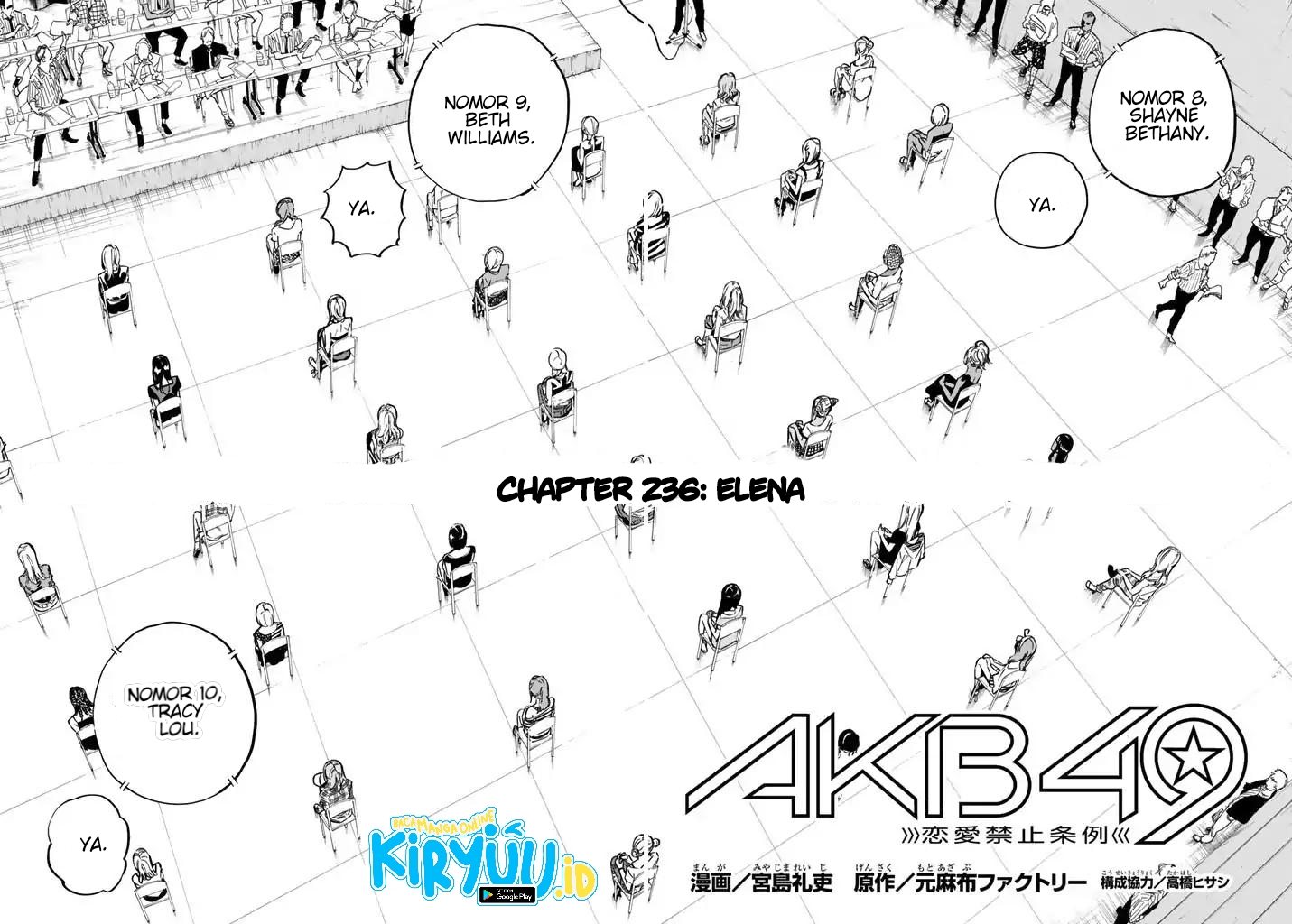 Akb49: Renai Kinshi Jourei Chapter 236