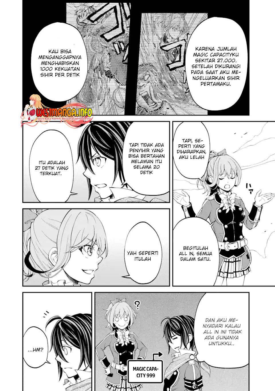 Saisoku Musou No B-kyuu Mahou Tsukai Ippatsu Utareru Mae Ni Senpatsu Uchikaesu! Chapter 19.2