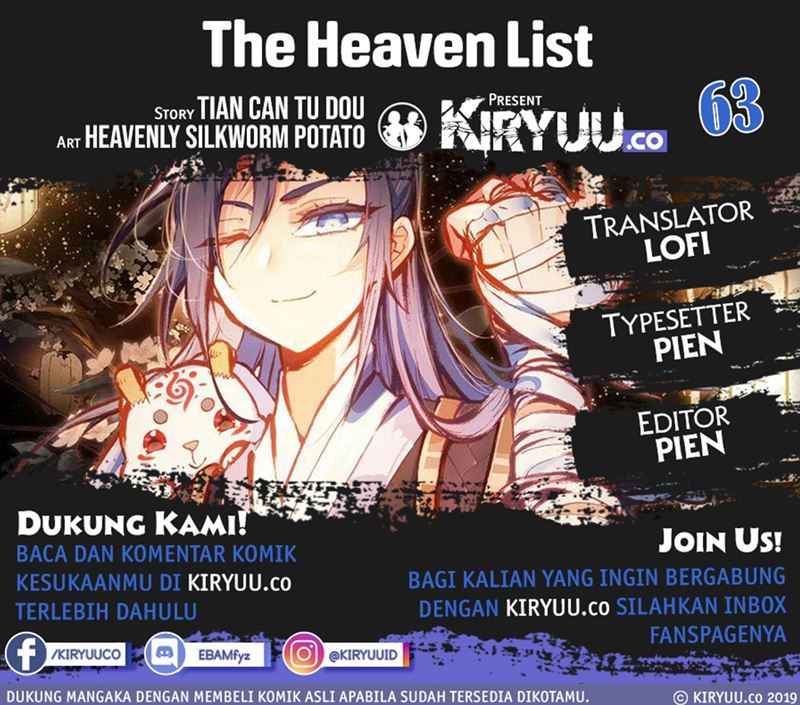 The Heaven’s List Chapter 63